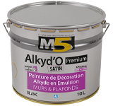 Colorine gamme M5 - Alkyd’O Premium Satin
