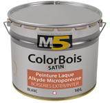 Colorine gamme M5 - ColorBois Satin